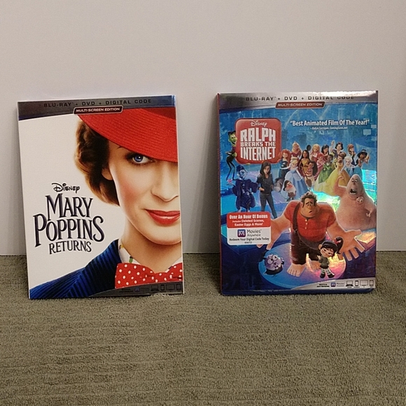 Disney Other - Disney Mary Poppins and Ralph breaks the Internet